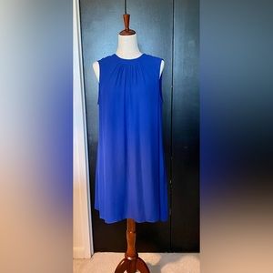 DR2 Sleeveless Tunic Swing Dress with Pockets, Size L
